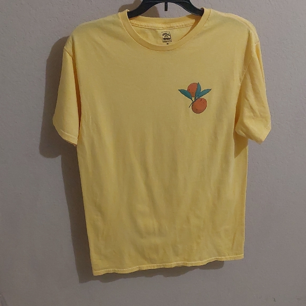 Yellow Graphic Tee